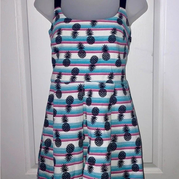 pineapple skater dress Pineapple Abstract Art Skater Dress